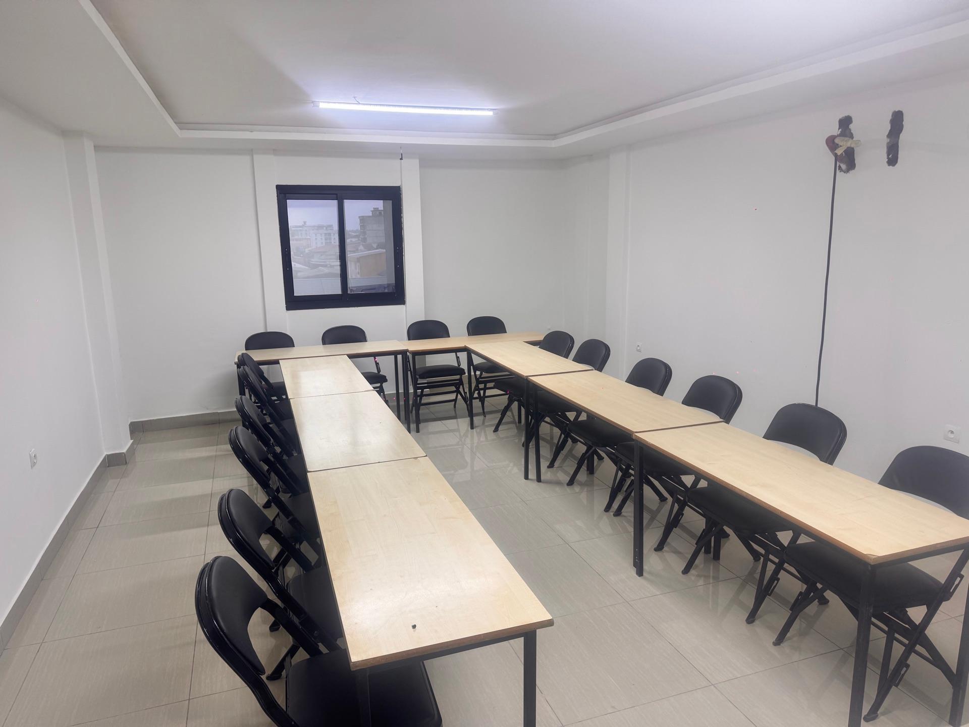 Unterrichtsraum des Deutschzentrums KAGEDEV in Douala